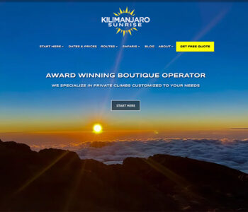 kilimanjaro sunrise