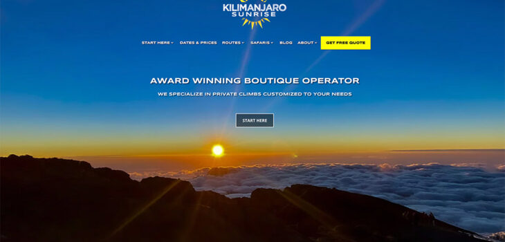 kilimanjaro sunrise